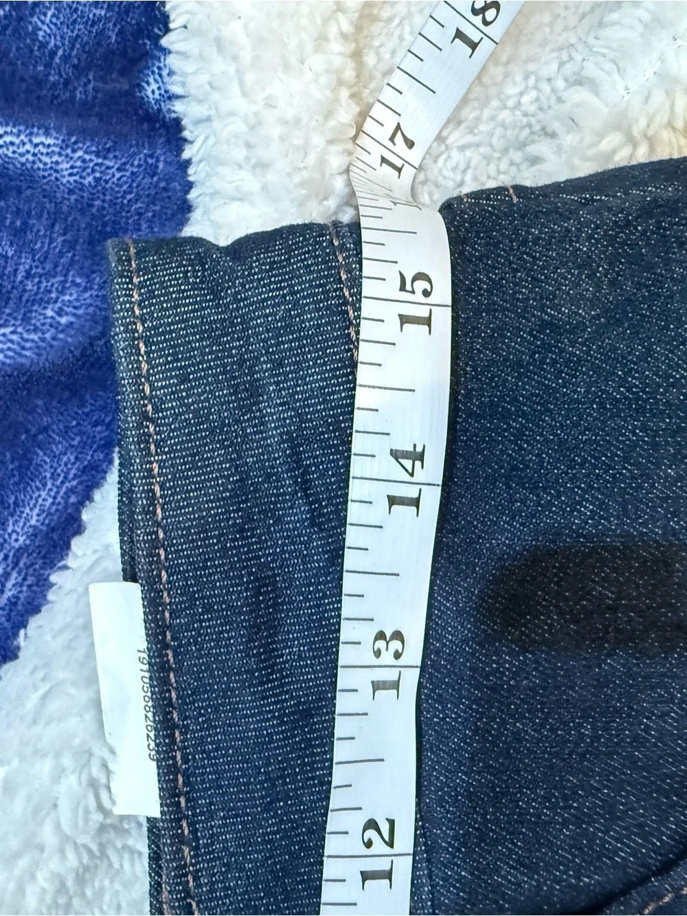 Lee Riders Midrise Skirt Blue Denim